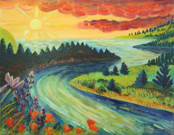 evening in spring