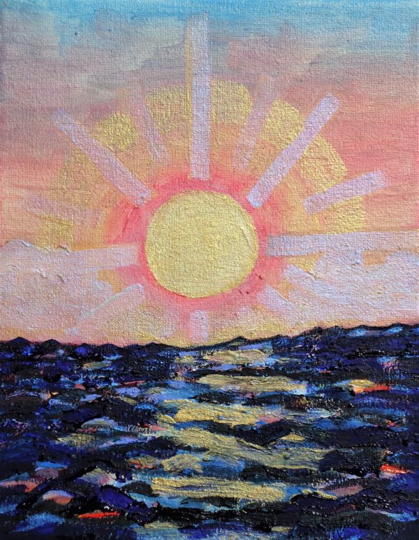 gold sun